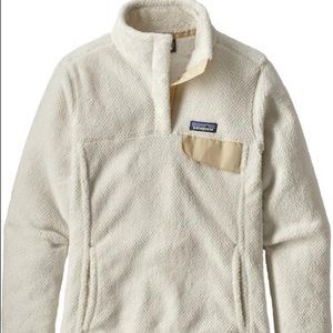 Patagonia Re-Tool Snap-T Pullover White Size Medium